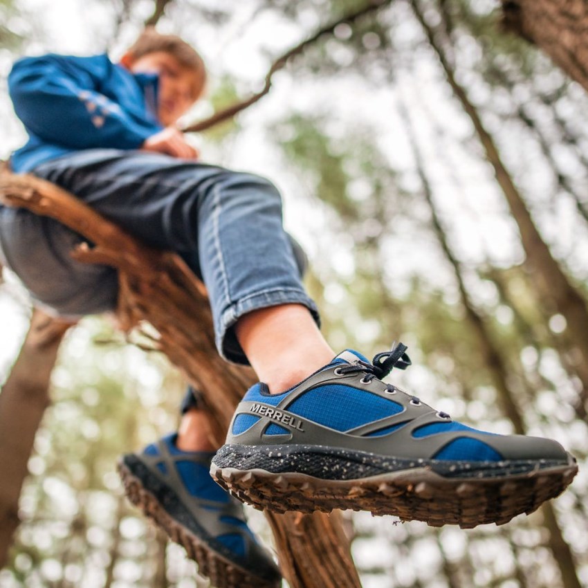 Basket Merrell Altalight Low Grise Foncé/Bleu Enfant | I.F.HCRB